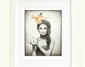 Let Go and Trust 8x10 Art Print
