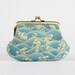 Daddy purse - Traditionnal waves - metal frame pouch