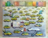 Gridlock (Original Critter Art)