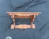 Antique Clock Shelf