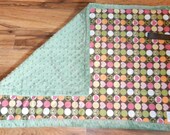 Deluxe Stroller Blanket Changing Pad -- Hearts and Circles