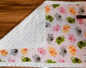 Deluxe Stroller Blanket Changing Pad -- 2D Ellies