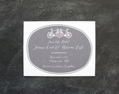 Bikes Wedding Save the Date - DEPOSIT