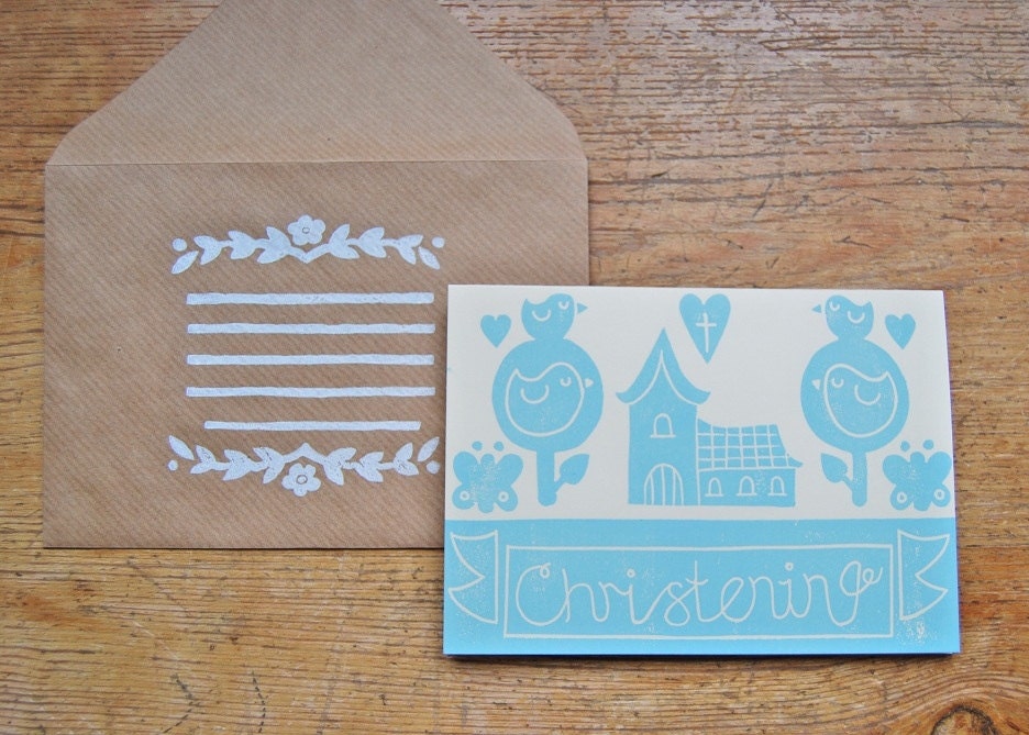 Christening Card : Invitation