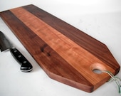 eco long beautiful natural colors reclaimed woods bread board/cutting board