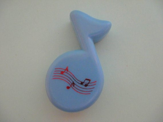 Vintage Music Note pencil sharpener from the 1980's