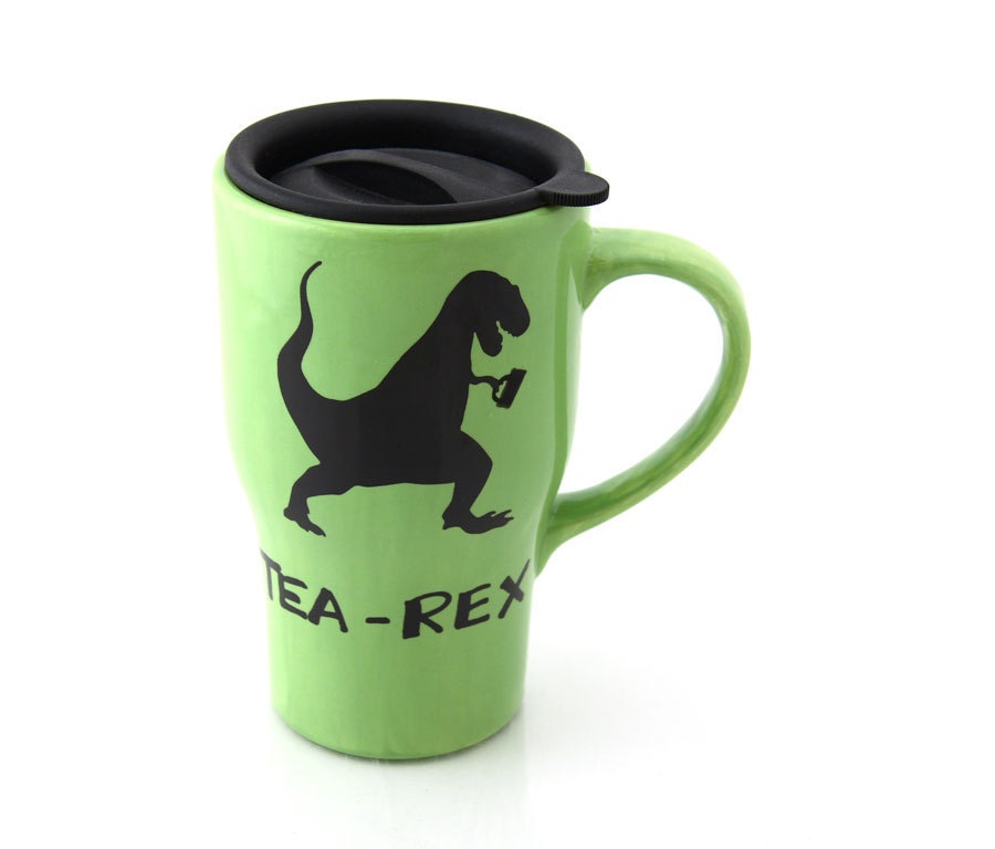 travel mug tea-rex
