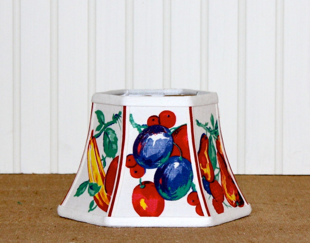 Fruit Cocktail Vintage Lampshade