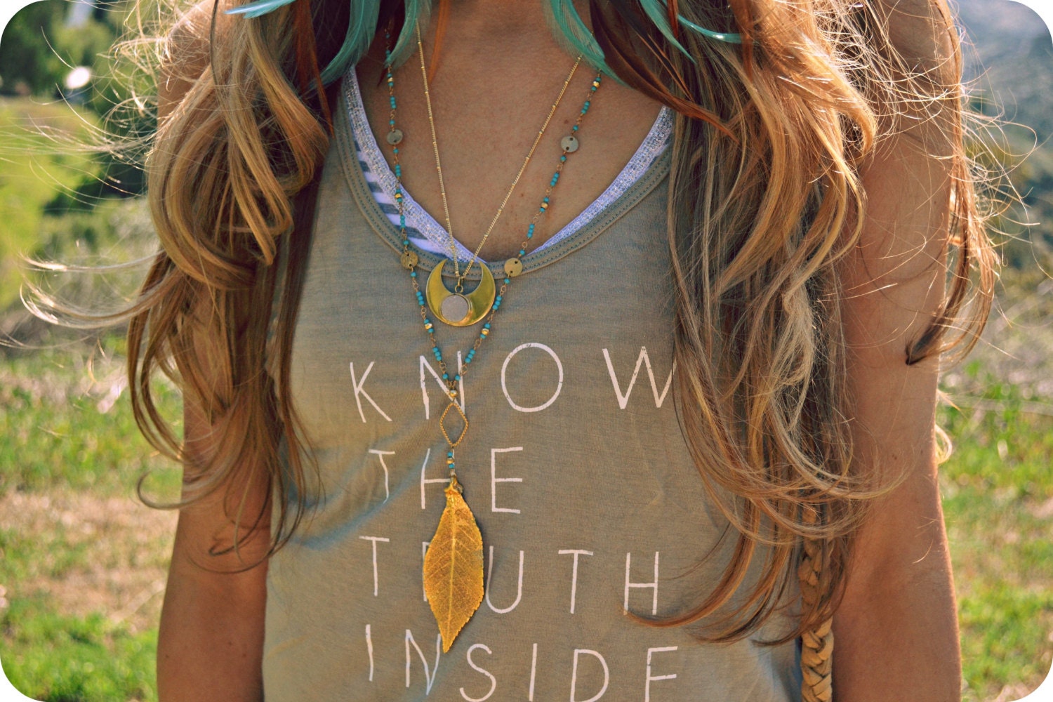 know the truth bamboo tank top