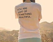 organic cotton beautiful white tee
