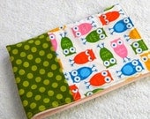 SALE Colorful Owls Changing Pad