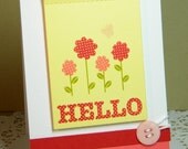 Hello Handmade Card