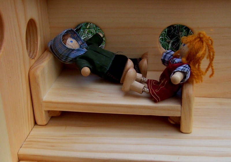Bedroom Dollhouse Furniture Set