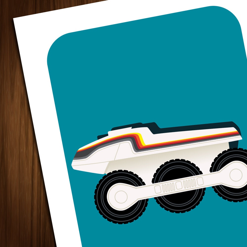 Bigtrak A3 Artprint