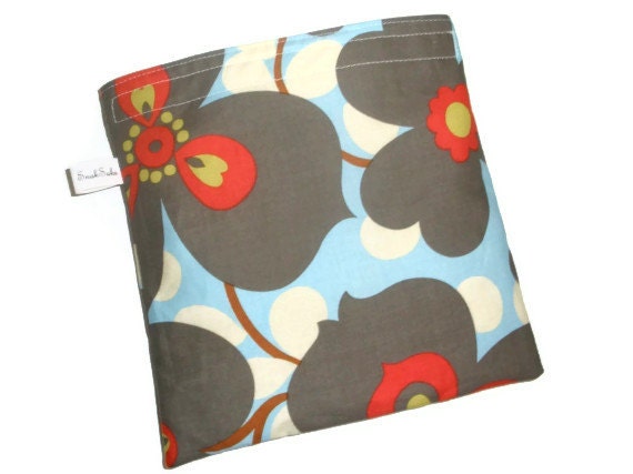 Morning Glory on Linen Sandwich Sak