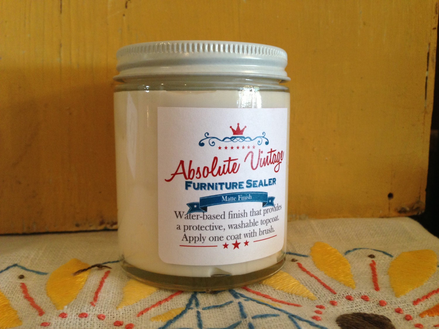 Clear Furniture Sealer Matte Finish