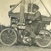 Antique Harley Davidson DeLuxe Motorcycle Photo - Rare Original RPPC