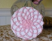 Orchid Pink Chignon or Bun Cover - Medium