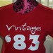 vintage 83 adult 30th birthday shirt great gift