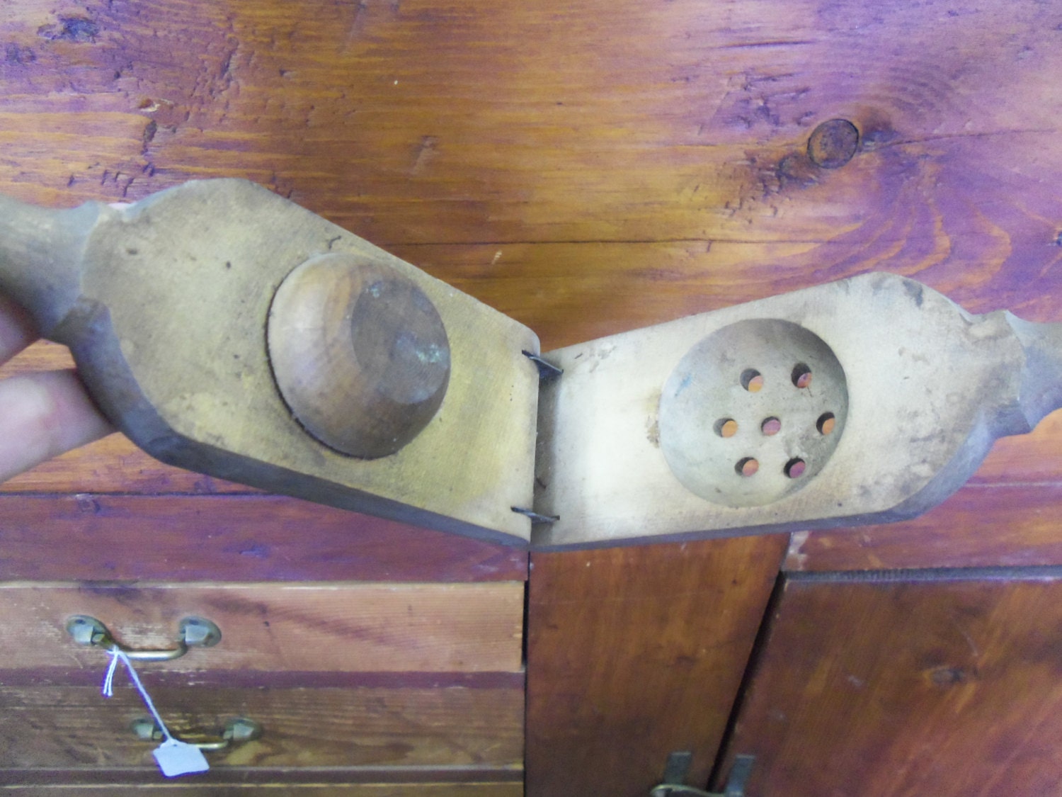 Primitive Antique Wooden Lemon Press from Rustysecrets