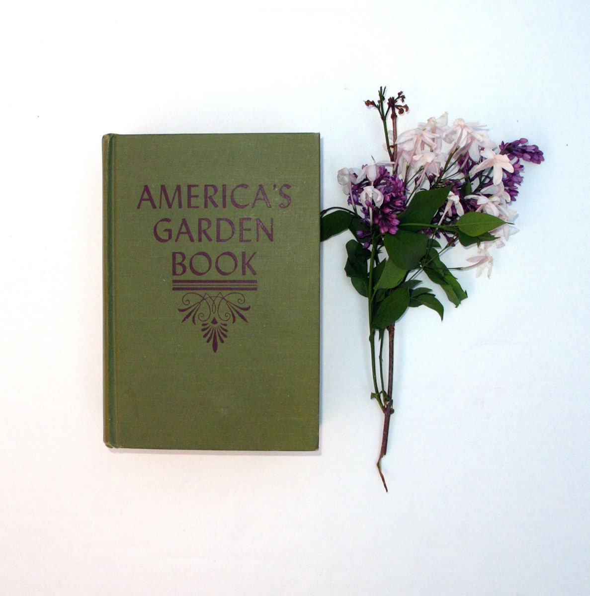 America's Garden Book Bush-Brown 1952 Hardcover Gardeners Reference Book Has Everything