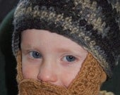 Made Upon Ordering Beard Beanie Child Size 18 to 24 Months Size Can Customize Size