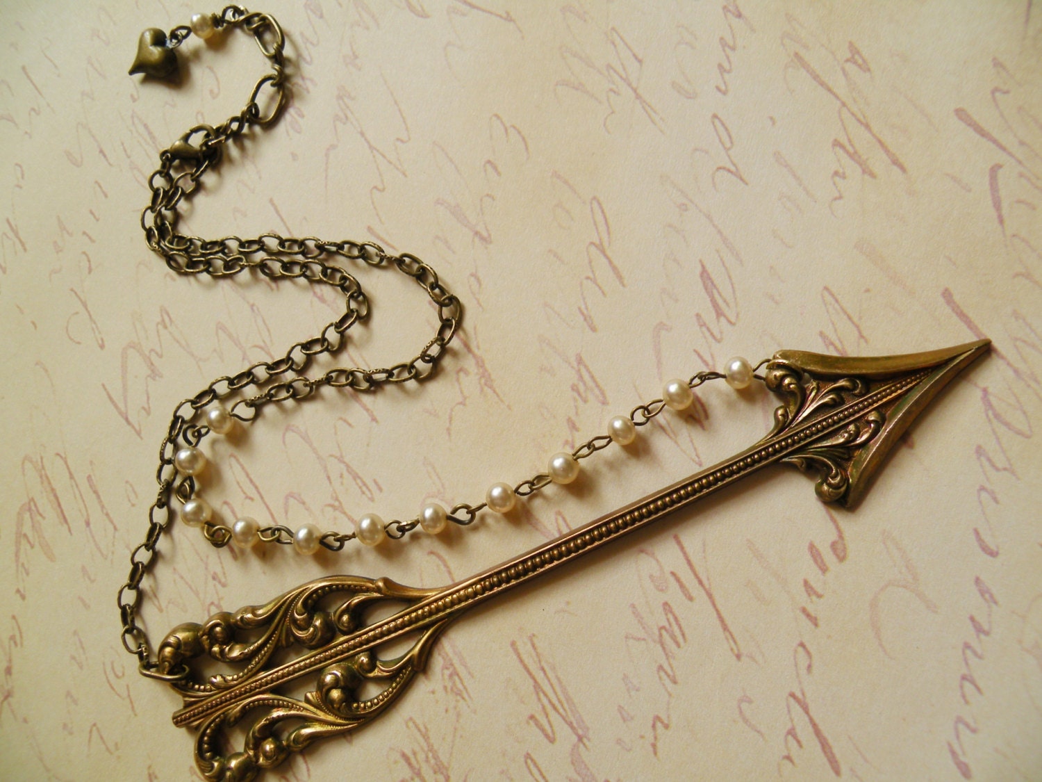 Pierced  - Victorian Arrow Necklace