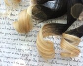 the M A D O N N A . madonna from the OMBRE collection 13 inches chocolate brown into light bleached blonde