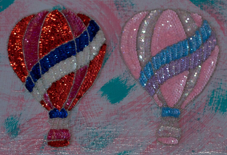 Hot Air Balloon Applique