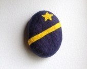 Graduation Felted Soap Naval Blue and Gold Edition with Nautical Star Fathers Day Gift