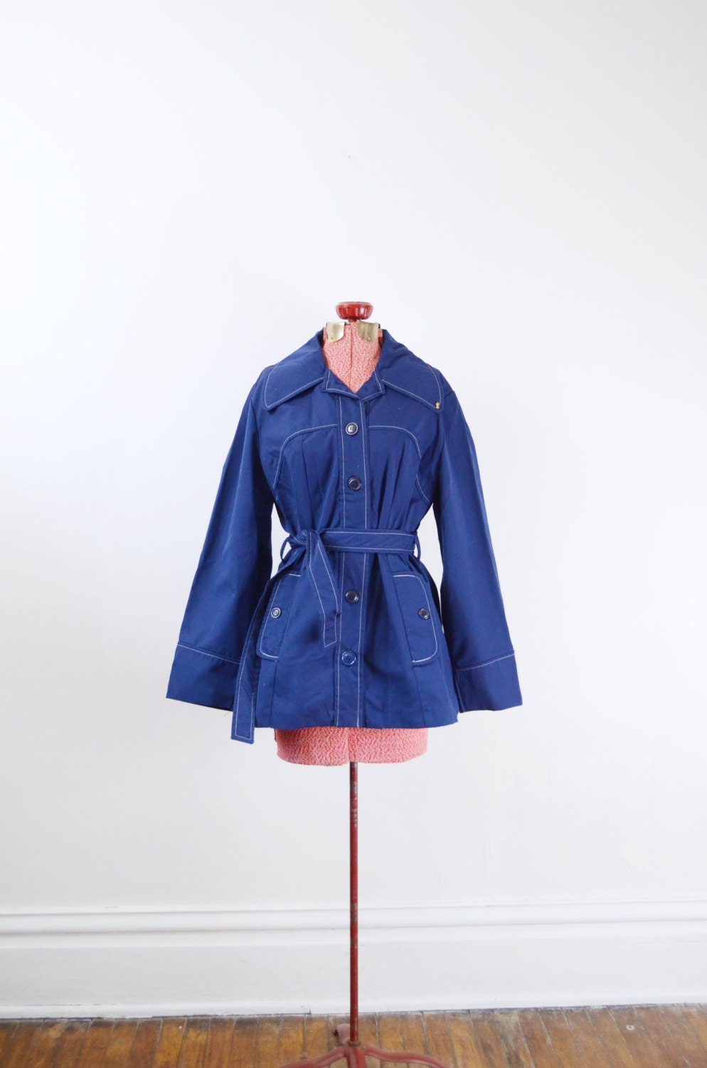 Blue Jacket 1970s - S/M
