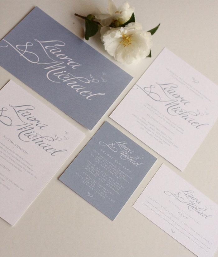 Printable Wedding Invitation Suite