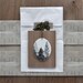 Timber Necklace in Antique Black and Graphite - Hand Painted Tree Artwork Pendant (Tim-PN-KGra)