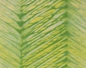 Hand Dyed Shibori Fabric - Sanmu - One Half Yard