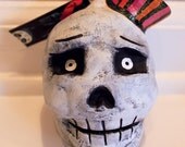Skelly Clown Ornament - Original Sculpted Ornament