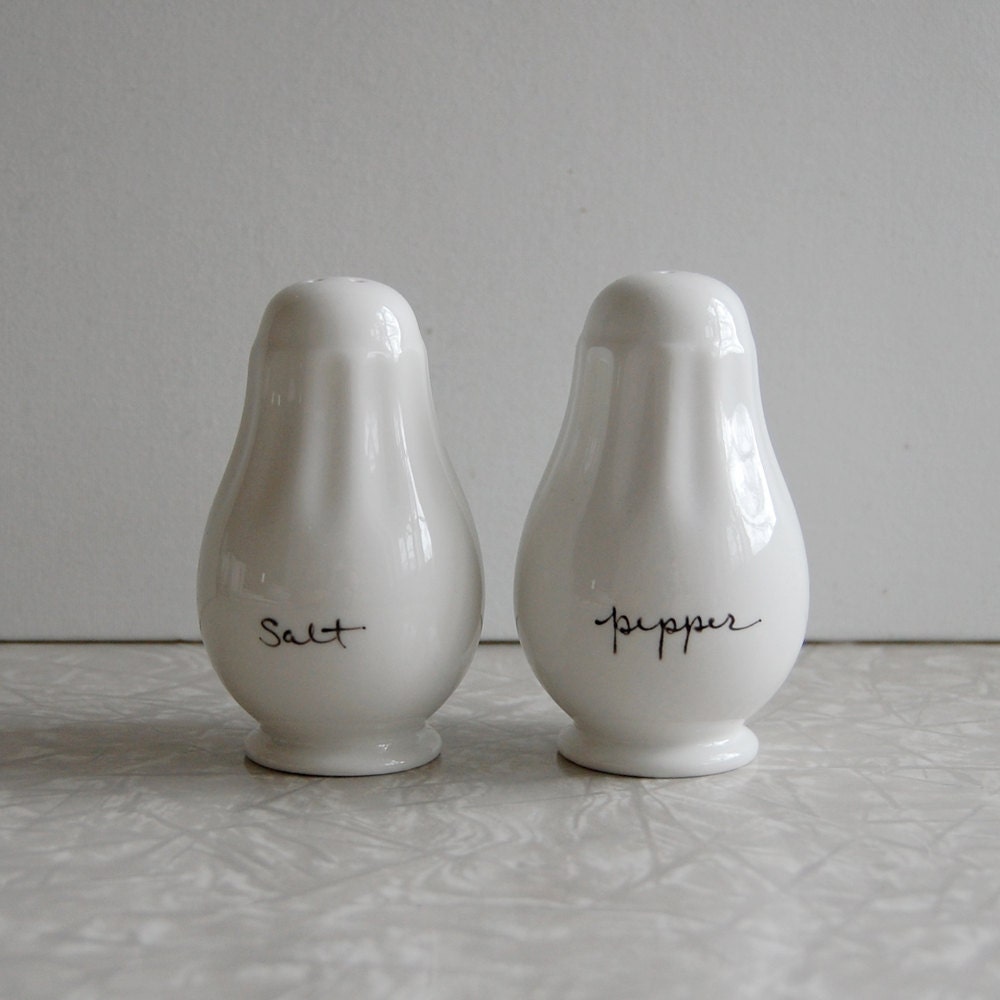 Salt and pepper shakers