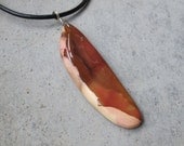 Mookaite pendant necklace  - natural stone jewelry  handmade in Australia
