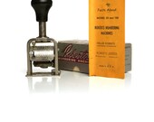 1930's Number Stamp, Roberts Numbering Machine Model 150