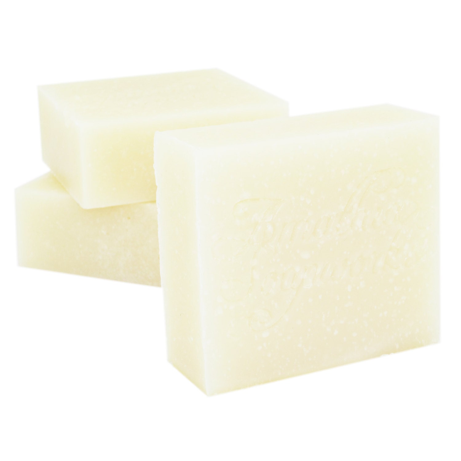 Unscented Shea Butter Soap - PURE Fragrance Free Cold Process Soap - Vegan Friendly