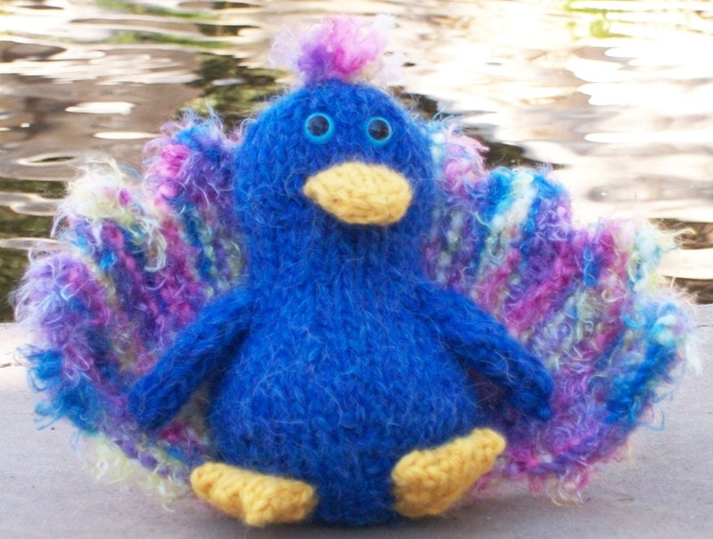 Percy Peacock PDF Knitting Pattern