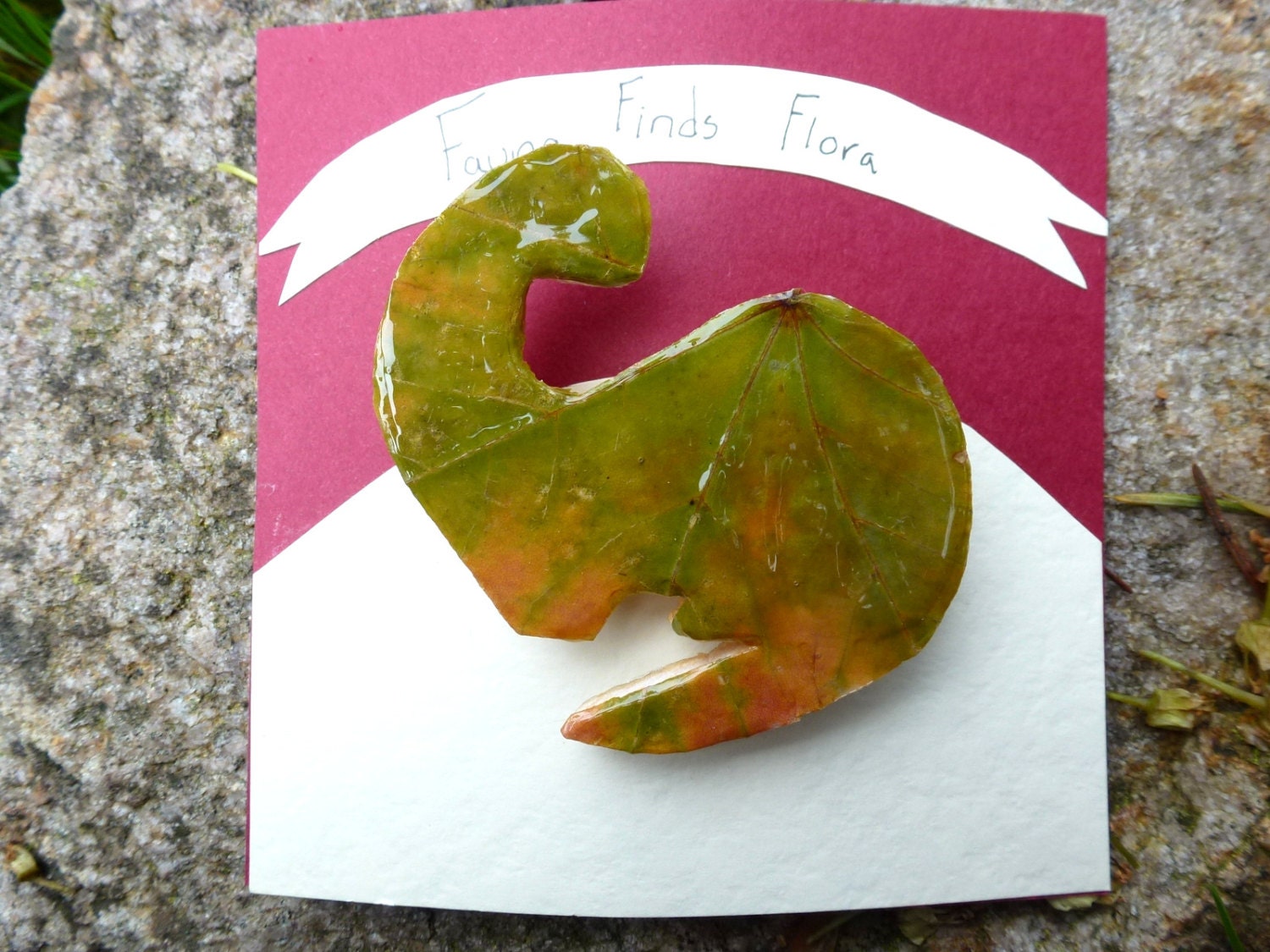 Leafy Dino Pin