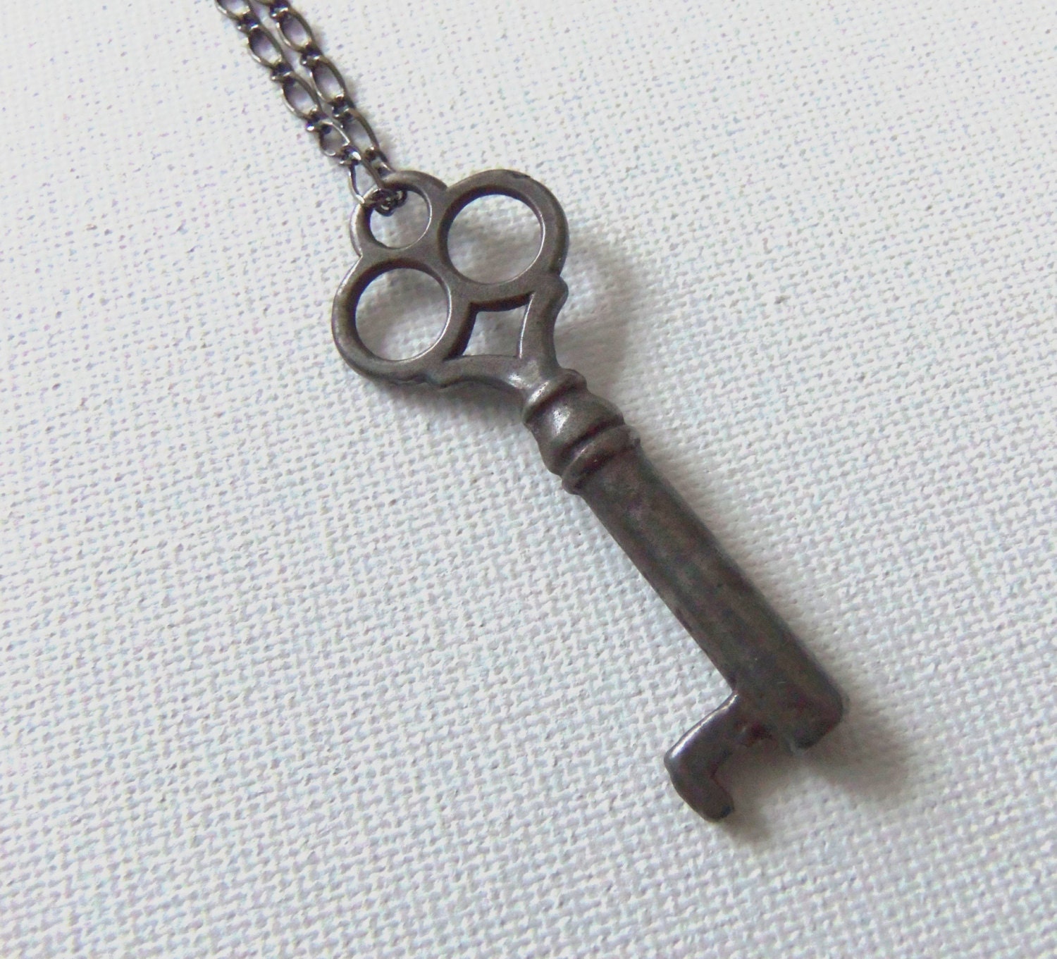 Antique Vintage Authentic Skeleton Key Neckace