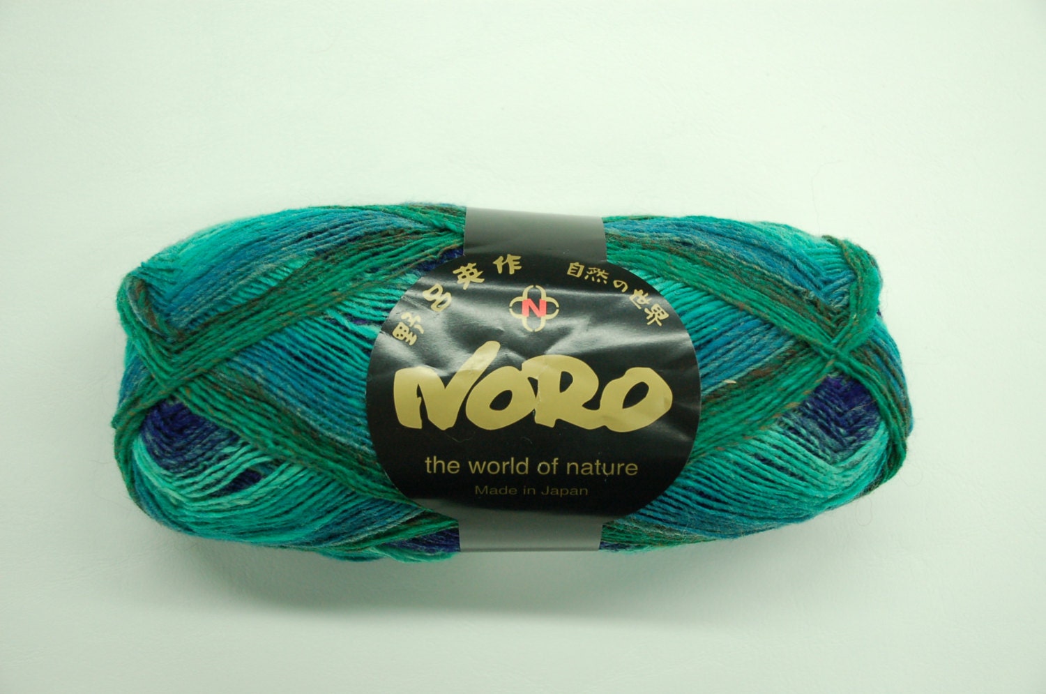 noro kureyon sock yarn blues/greens/purples