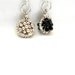 Black Onyx Necklace / Sterling silver Pendant Charm / Capricorn Gemstone / Caviar / Simple everyday jewelry / For Her Under 40