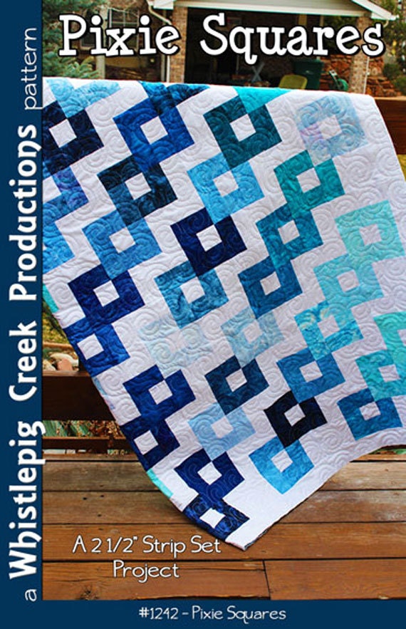 Pixie Squares Quilt Sewing Pattern