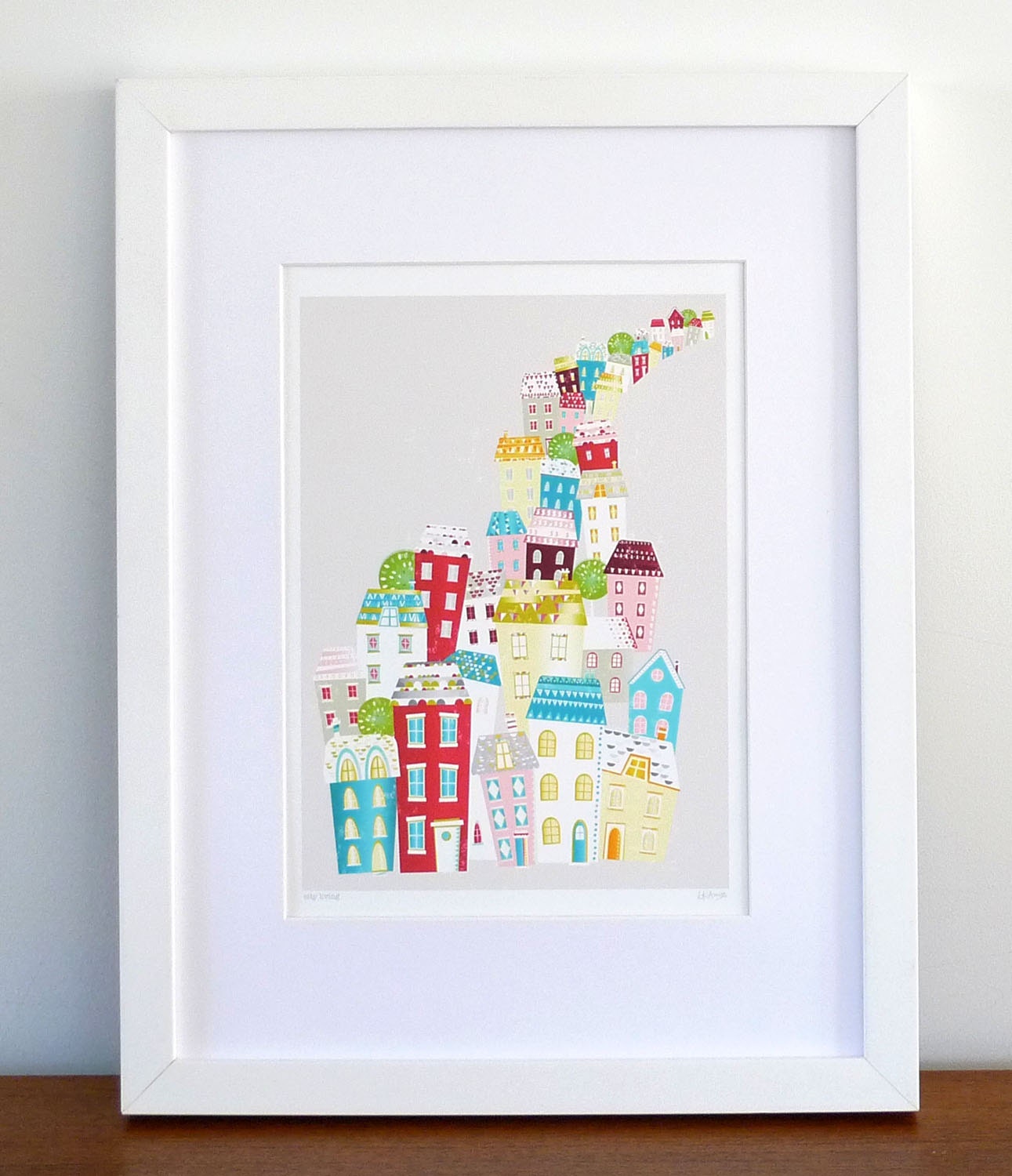 City Living, Art Print