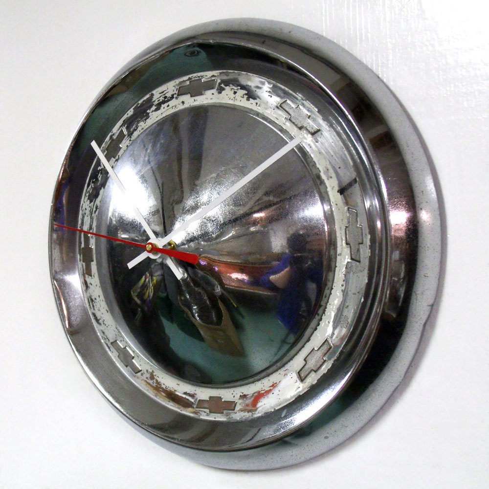 1955 Chevy Bel Air Wall Clock - 1956 Chevrolet Belair Classic Car Retro Wall Clock