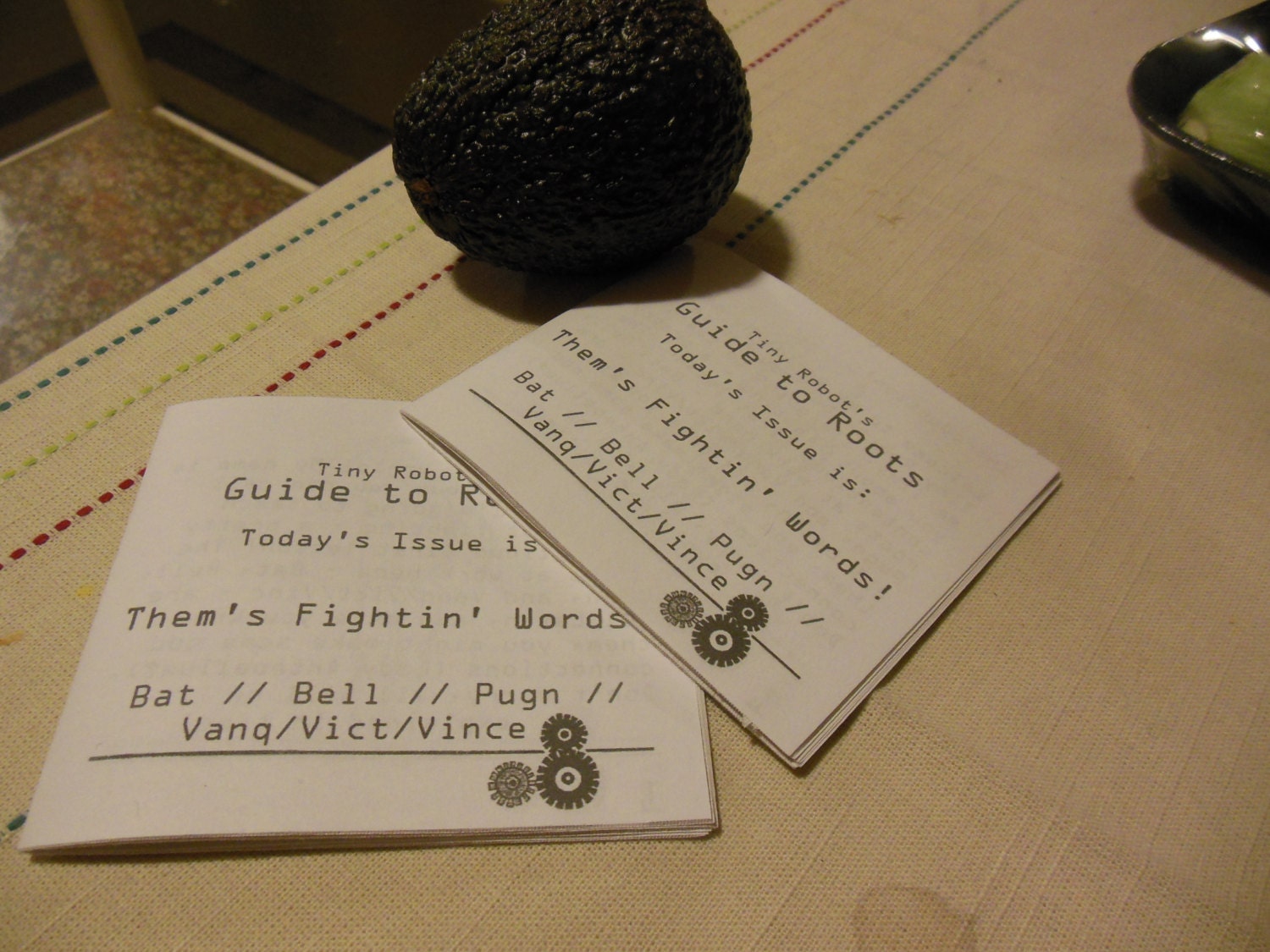 Tiny Robot's Guide to Latin Roots 1