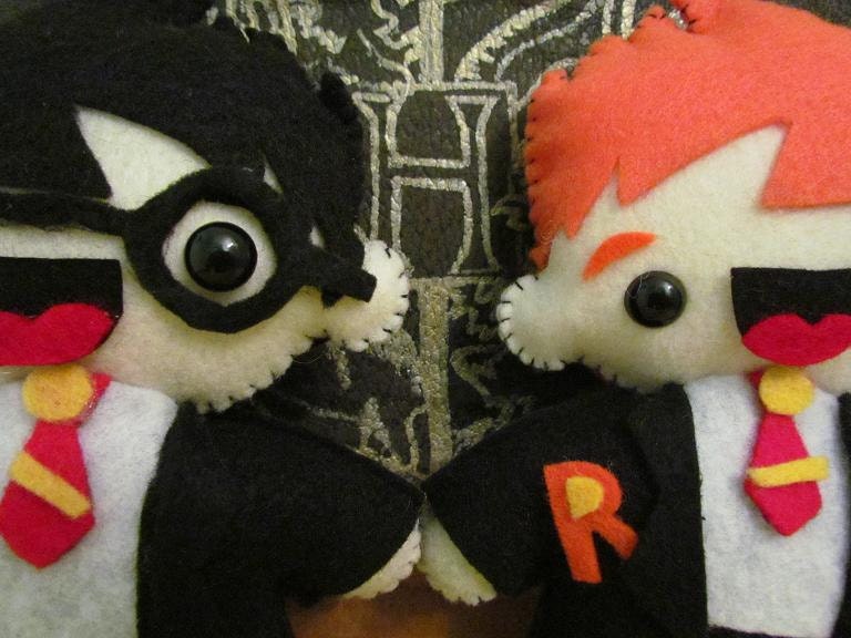 Made to Order - Harry Potter and Ron Weasley Plush Doll Set - Gryffindor