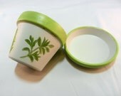 Handpainted Herb Garden Terra Cotta Pot Planter